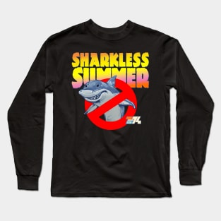 SHARKLESS SUMMER Long Sleeve T-Shirt